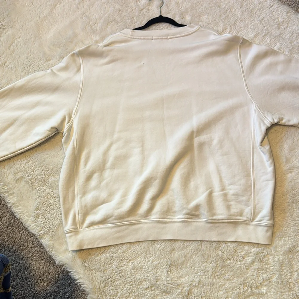 Mad happy crew neck pullover white - Picture 5 of 8